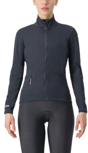 CASTELLI 4523551-085 VENTO TRAIL JACKET Jacket Unisex LIGHT BLACK Größe L