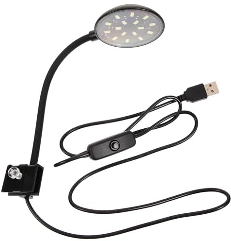 FONDOTIN Aquarium Licht Professionelle Aquarienlampe Clip-Aquariumlampe aquariumleuchten led aquaristik zubehör eine Armatur Clip-Aquarium- Beleuchtung für Aquarienfische
