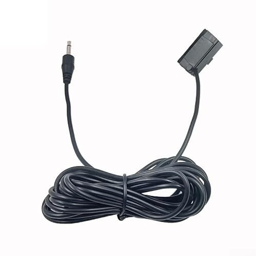AIDNTBEO Car GPS Navigation External Microphone,High Definition Sound Quality Car Navigation Microphone,Rectangular Housing 300cm