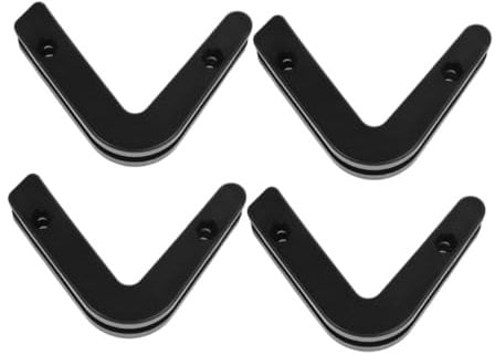BESPORTBLE 4pcs Squat Rack Accessories Barbell Holders Barbell Storage Rack Weight Plates Holder Wall Mounted Barbell Rack Bumper Plate Storage Dumbbell Rod Storage Stand Dumbbell Holder