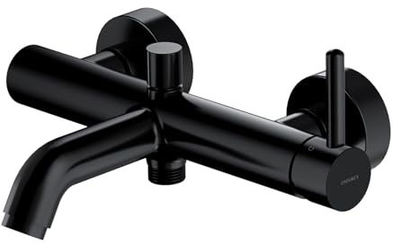 Omnires Y1230BL Y Badewannenarmatur, Black mat
