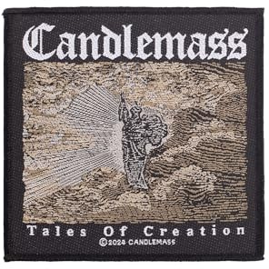 Candlemass Patch # 4 Tales of Creation 10 x 9 cm Patch Badge