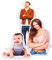Personalisiertes 3D Person Menschenform Kissen FOTOGESCHENK mit eigenem Foto Foto-Kissen mit Deinem Foto Bedrucken Zum Jahrestag, Geburtstag, Valentinstag (mit Füllung) 3D Körper [091]