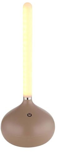 GLOBO Tischlampe Wohnzimmerleuchte Tischleuchte LED Touch Champagnerfarben H 24,3 cm