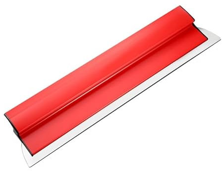 INREPRO Espátula Profesiona 0.35 mm Espátula de superficie de acero inoxidable Espátula para alisar paneles de yeso Espatula Masilla para Enlucido de Paredes y Techos (80 cm)