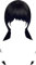 YWLL Cosplay Wig for Chainsaw Man Mitaka Asa