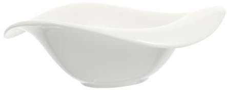 Cabilock Bol en forme de céramique déco de cuisine moderne bol en marbre bols décoratifs bol clair grand saladier saladiers panier à salade bols à dessert Accueil Vaisselle blanche