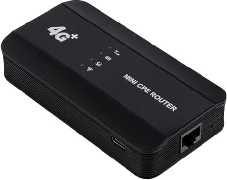 Breeshy Nouveau Routeur WiFi 6 4G MIFIs WiFi Portable avec Port sans LAN Routeur WiFi Mini CPE Hotspot Extérieur Pocket Mifi