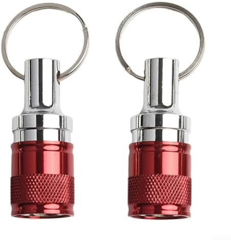 Portable Drill Bit Organizer, 2Pcs SDS Shank Screwdriver Bits Holder, Keychain Connecting Rod With Two Pits And Two Slots Tool(B)