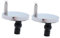 SOIMISS 2Pezzi Kit Fissaggio per Sedile Del Water con Cuscinetti Facile Installazione Materiale Resistente e Duraturo Adatto per Coprisedili Standard