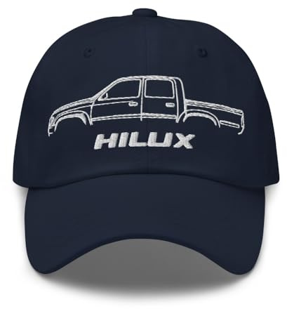 Generisch Hilux Silhouette Bestickte Dad Cap Baumwolle Verstellbar Low Profile Basecap
