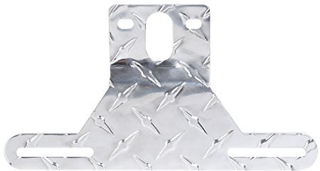 CZC AUTO Aluminum Trailer License Plate Light Bracket