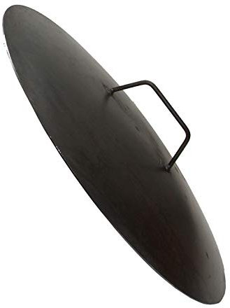 Wida Klassischer Holzkohle-Fire-Pit 77 cm Metall Feuerschale 75 cm 770 mm