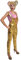Ciao- Harley Quinn Birds of Prey costume disguise fancy dress girl woman adult official DC Comics (Size M)