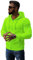 OZONEE Herren Hoodie Sweatjacke Kapuzenpullover Sweatshirt Farbvarianten Kapuzenjacke Kapuzenpulli mit Reißverschluss Langarm Sport Style Casual Fitness Training Basic J.Style 2008 GRÜN-NEON L
