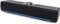 HEANTTV Altoparlante per computer, altoparlante stereo Bluetooth 5.0 a barriera elettroacustica con luce LED blu e connessione ausiliaria USB per monitor di computer da scrivania