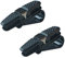 Auto Brillenhalter,2 PCS Sonnenbrillenhalter Clip 180 Grad Sonnenbrillenhalterung Sonnenblende Sonnenbrillenhalterung Auto Fahrzeugzubehör Schwarz