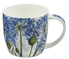 Emma Ball Caroline Cleave Bone China Mug with Gift Box 350ml Agapanthus