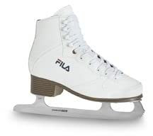 FILA Damen FILA Eve Ace Kunstlaufschlittschuh f r Damen Eiskunstlauf Eislaufen Edelstahlkufe Starker H, Weiß, 41 EU