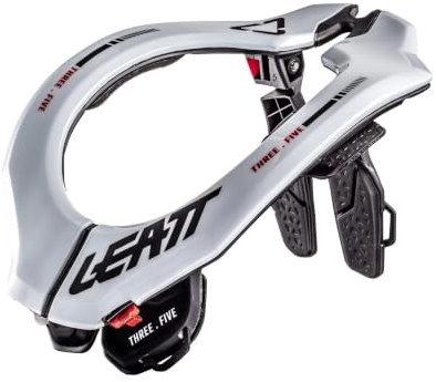 LEATT NACKENSTABILISATOR 3.5 Weiss S/M | Verstellbare Passform