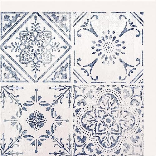 d-c-fix Piastrelle Adesive da Parete – Set da 6 Vintage Style mosaico (30x30 cm) – Piastrelle adesive per cucina, bagno e paraschizzi – adesive e impermeabili