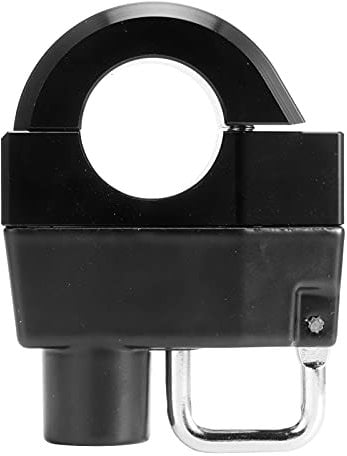 Lucchetto antifurto universale per casco da manubrio per moto - Adatto per Harley Davidson XL 883/883C/883L/1200C - Lucchetto manubrio da 25 mm, blocco morsetto manubrio, accessorio manubrio antifurto