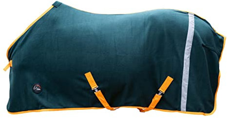 HKM Reflection Pferdedecken Dunkelgrün 145