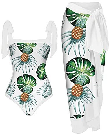 YANJI Monokini Weiß Durchsichtiger Bikini Weißes Bikini Oberteil Bikini Für Frauen Ab 50 Jahre Bikini Cup D Ausgefallene Badeanzug Damen Bademode 70Er Jahre Badeanzug Hijab Leoparden Bikini