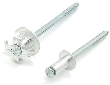 Rivetti a strappo RISTAR A FIORE Alluminio/Acciaio Testa Tonda 4.8x25 Spessore serrabile 16.0-19.0mm - Confezione da 250 pezzi
