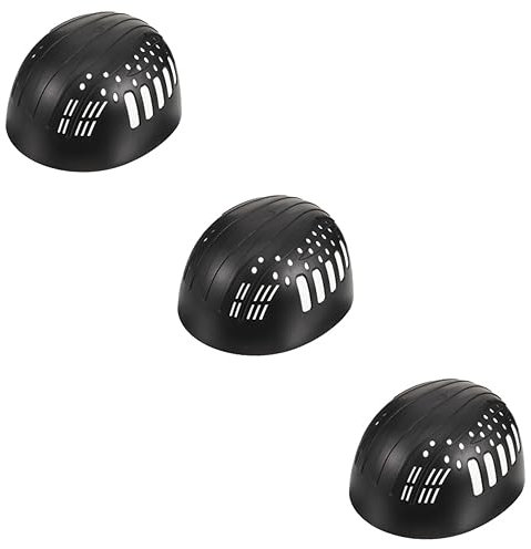 BESPORTBLE 3st Baseball-anstoßkappe Sommermützen Baseballhelme Sommerhüte Atmungsaktiver Hut Sicherheitskappen Einfügen Sicherheitsstoßkappeneinlagen Deckel Universal- Abs-Kunststoff