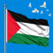 Palästina Flagge 90 x 150 cm, Palestine Flag Polyester, Palestinian Flag, Flagge Palästina, Palästina Flagge Groß