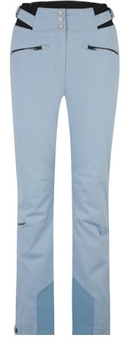 Ziener Damen TILLA Ski-Hose/Schnee-Hose | atmungsaktiv, wasserdicht, Primaloft, Frozen Blue stru, 42