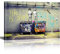 OVKLCT Banksy Bilder Leinwand Life is Short Graffiti Street Pop Art Bilder XXL Groß Wohnzimmer Wand Deko Kunstdrucke Leinwand Bilder Hochwertige Artwork Rahmenlos (70x50 cm)