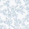 LiKiLiKi Self Adhesive Wallpaper Vintage White and Blue Floral Wallpaper 44x300cm Sticky Back Plastic Roll Contact Paper Waterproof Wallpaper Vinyl Wrap for Living Room Bedroom Peel and Stick Cabinet