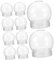 OKUMEYR 30 STK Schneekugel Selber Machen Globusglas Wunderschöne Schneekugeln Mit Sockel Lösung Klare Andenken -Handwerk Global Transparent Plastik