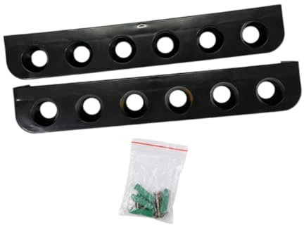 Ronyme Porte-queues de Billard Mural pour 6 Queues de Billard en Bois Massif