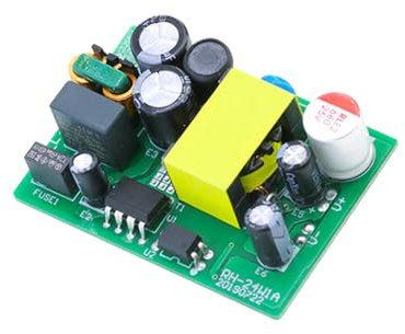 Convertisseur CA/CC Module d'alimentation Buck AC85-220V à CC 5V 9V 12V 15V 20V 24V Régulateur de Puissance à Découpage Abaisseur Transformateur de Carte Nue (20V/1.2A)