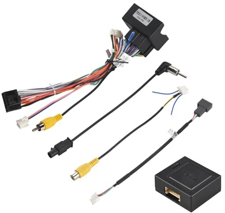 Asuinxurr Auto Radio Audio 16 PIN Android Power Kabelbaum Adapter + Canbus Box für 3008/2008/ C4/C3 XR/C5/DS6