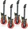 Aufblasbare Gitarren, Aufblasbare Gitarren Requisiten, 100cm Aufblasbare Party Gitarre, Aufblasbare Instrumente, Rock Musikinstrument (4)