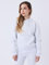 Project X Paris Sweat à Capuche Femme Signature Gris chiné Clair M