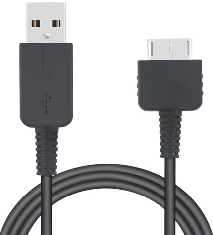 Gomass Cavo di ricarica per PS Vita, sostituzione PlayStation Vita 1000, cavo dati USB e cavo di ricarica 1 m