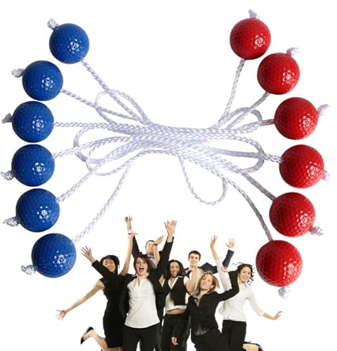 Arroopu Ladder Ball Ersatzbälle | Set Mit 6 Bällen Für Outdoor Leiterspiel - Tragbares Interaktives Spielgerät Für Fitnessübungen Gartenfreizeit Picknick Und Gesellschaftsspiele