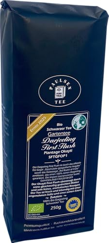 Paulsen - Bio Darjeeling First Flush - Gartentee Plantage Okayti - Ernte 2025-250g
