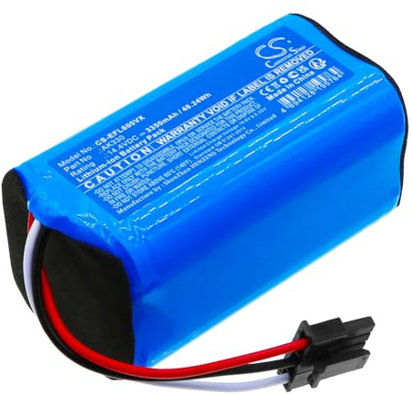 Upgraded 3350mAh 14.4V Replacement Battery Compatible with Karcher RCV 2, for Eufy L50, T2265, L60, L60 SES, L60 Hybrid, Vacuum Cleaners Battery for AK330, 260V-4S1P