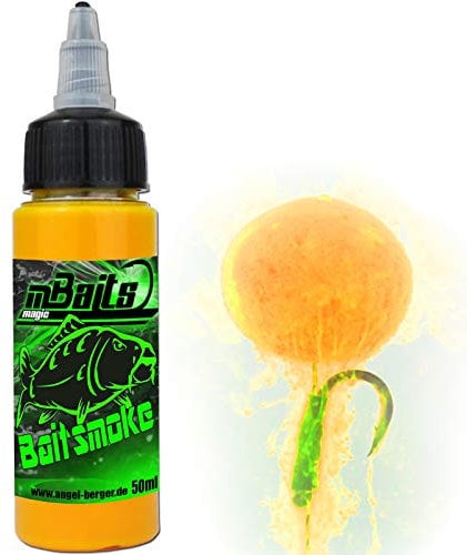 Angel-Berger Bait Smoke Liquid Dip (Scopex/Fluo Orange, 50ml)