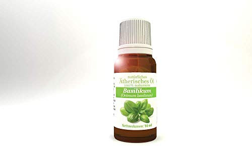 Basilikum (Ocimum Basilicum) - 100% naturreines ätherisches Öl 10 ml