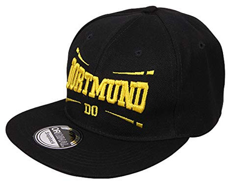 Cappy Baseballcap Dortmund Hip Hop Schirmmütze Mütze Käppi Schwarz Gelb Streetware
