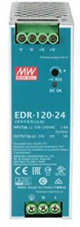LevelOne Ind. Fuente de alimentación Pow-2441 24VDC 120W Carril DIN