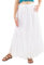 Coline - Jupe Longue Blanche Dentelle - Couleur : Blanc - Taille : L/XL