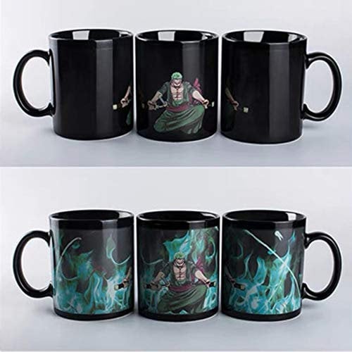 Taza Tazas Cafe 1 Uds 350 Ml Tazas De Café De Una Pieza Que Cambian De Color Taza De Té Luffy Zoro Anime Dibujos Animados Novedad Para Regalos Fiesta De Cumpleaños Múltiples Estilos, Estilo 30 Taza
